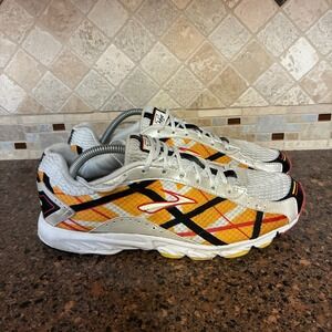 Brooks T5 Racer Lightweight Running Racing Sneakers Yellow Trainers Mens 11